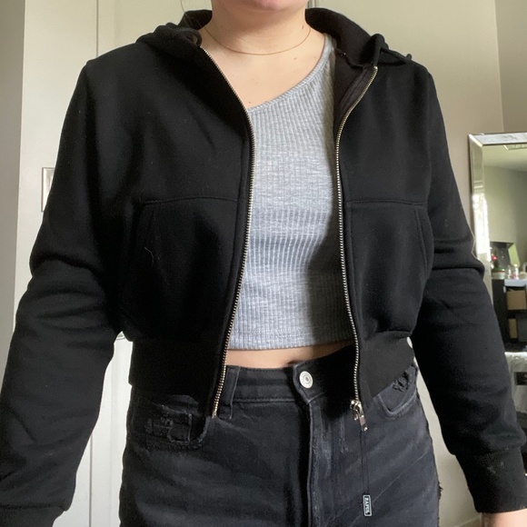 Zaful Black hoodie - Picture 1 of 2